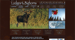 Desktop Screenshot of lodgesofthebighorns.com